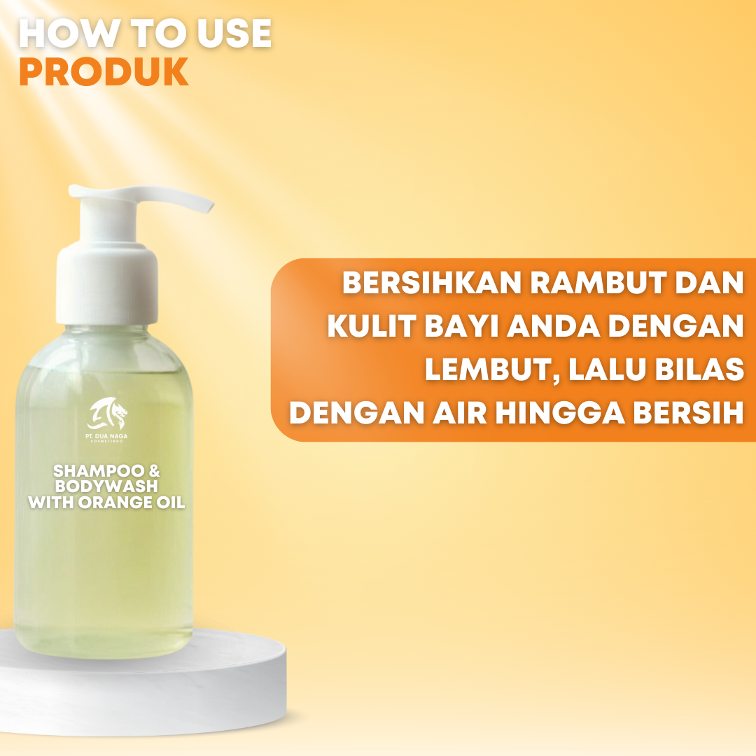 Shampoo & Body Wash with Orange Oil (Body Wash)