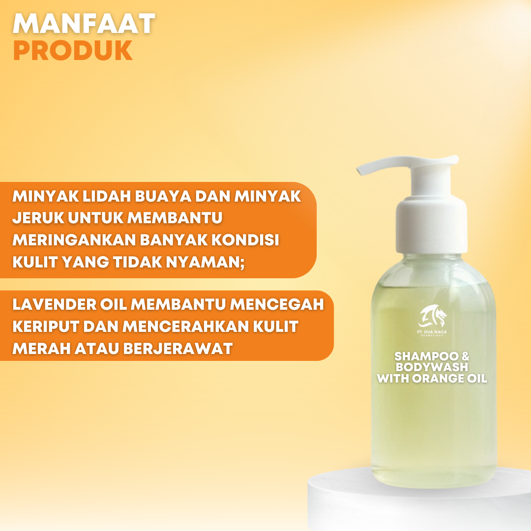 Shampoo & Body Wash with Orange Oil (Body Wash)