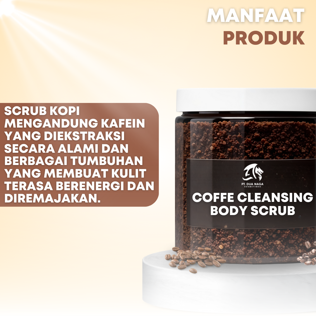 Body Scrub Deep Cleansing with Coffee