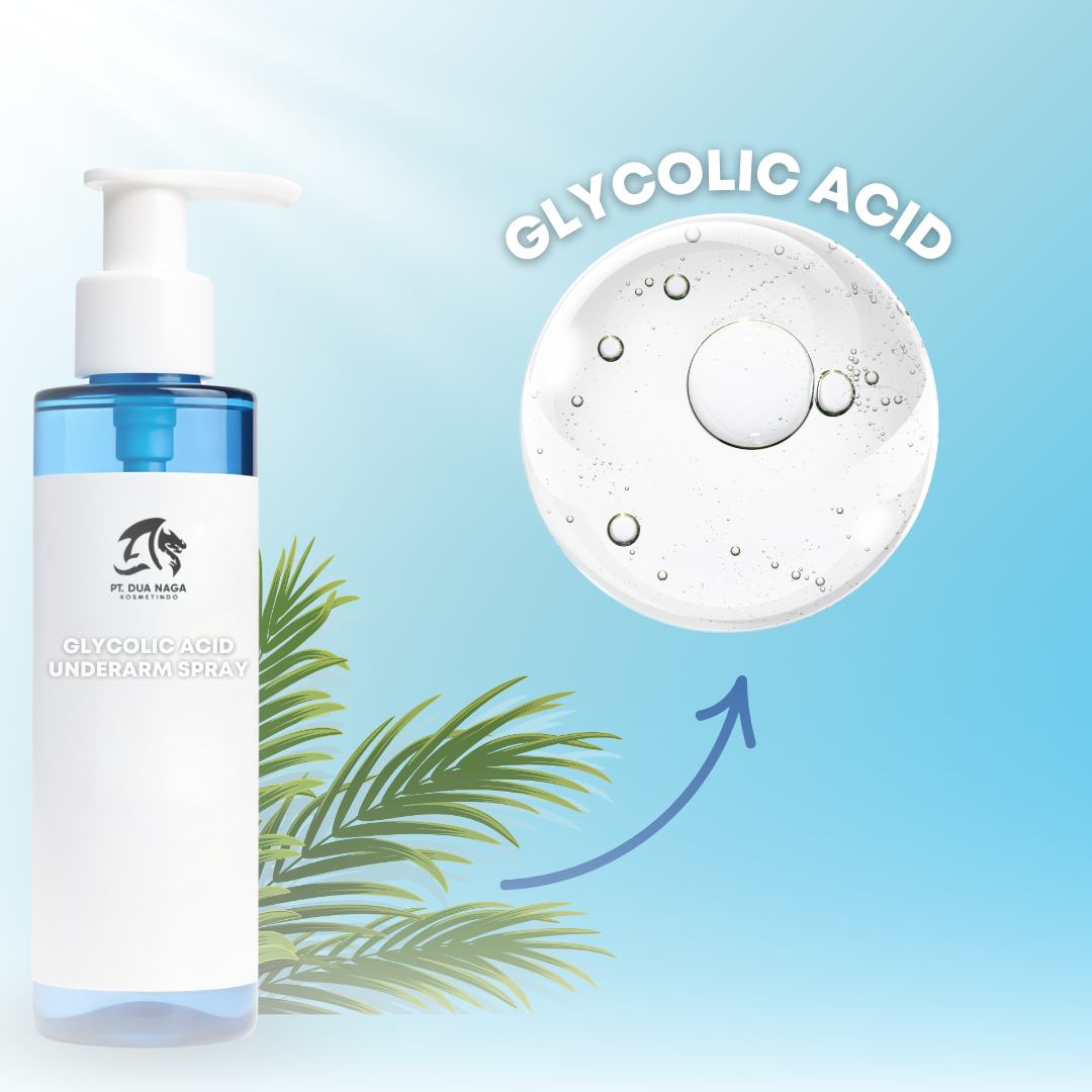 5% Glycolic Acid Underarm Brightening Spray Cream