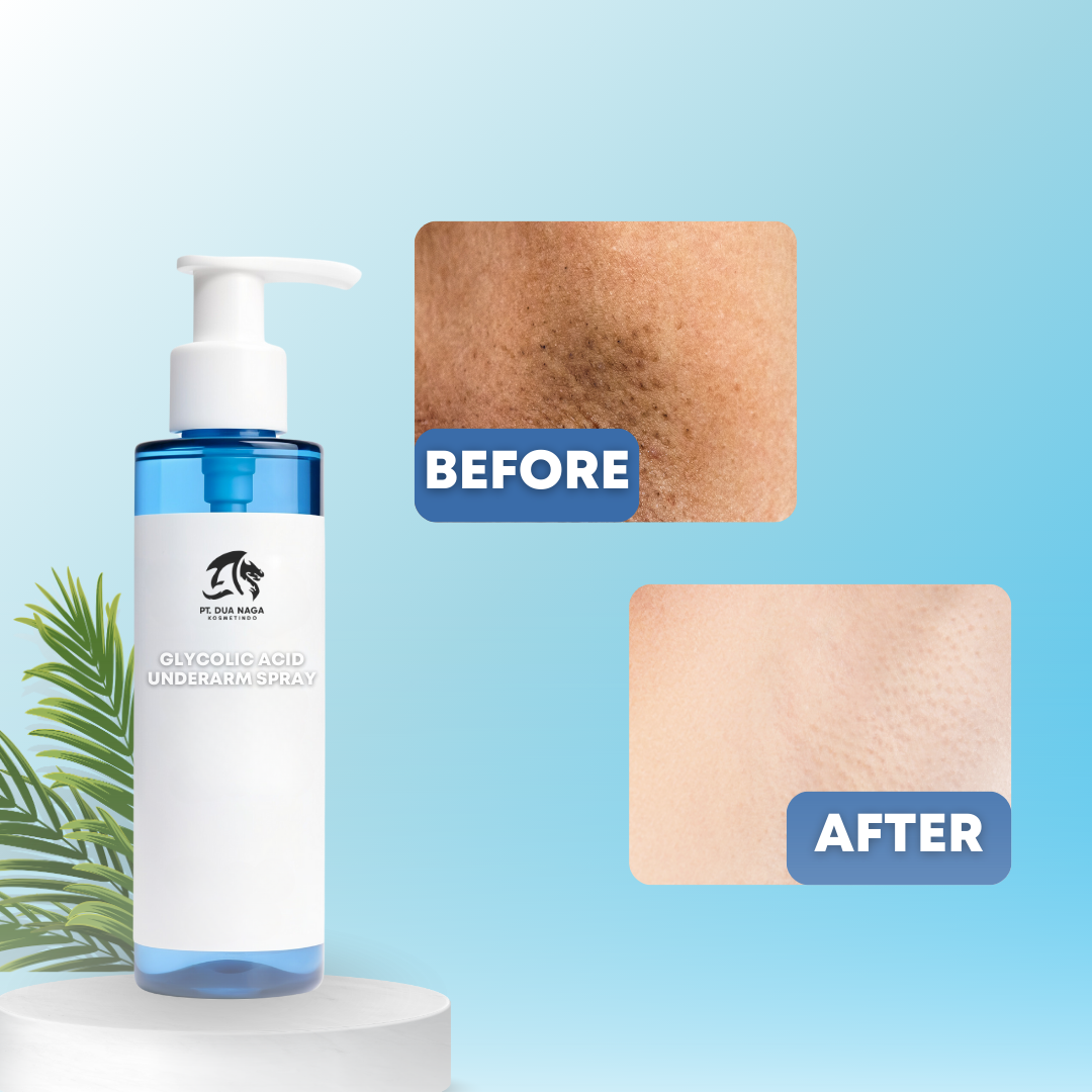 5% Glycolic Acid Underarm Brightening Spray Cream