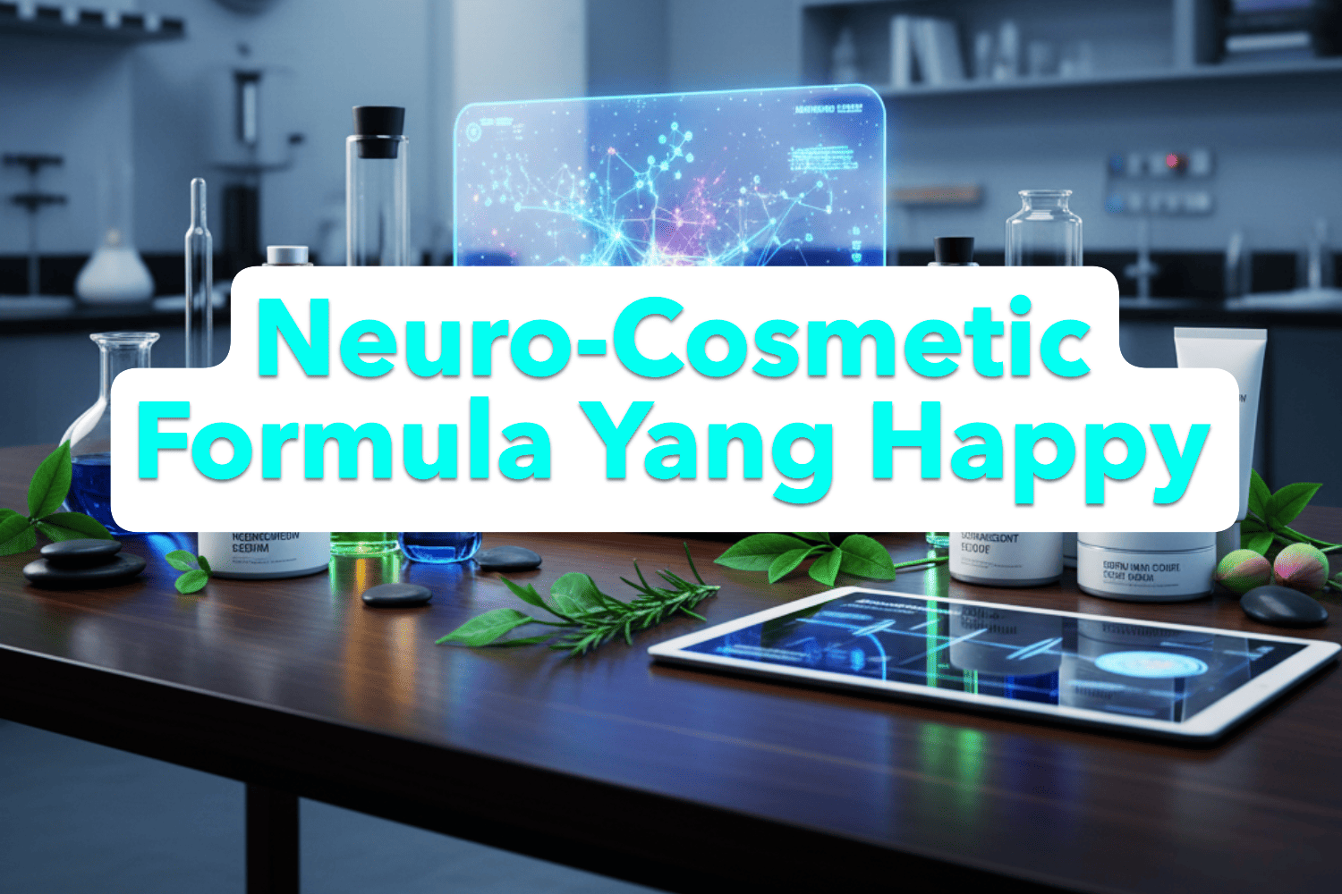 Cover image for article titled 'Jangan Bikin Skincare Biasa! Kenali Neurocosmetics: Rahasia Produk yang Bikin "Happy" dan Laris Manis'