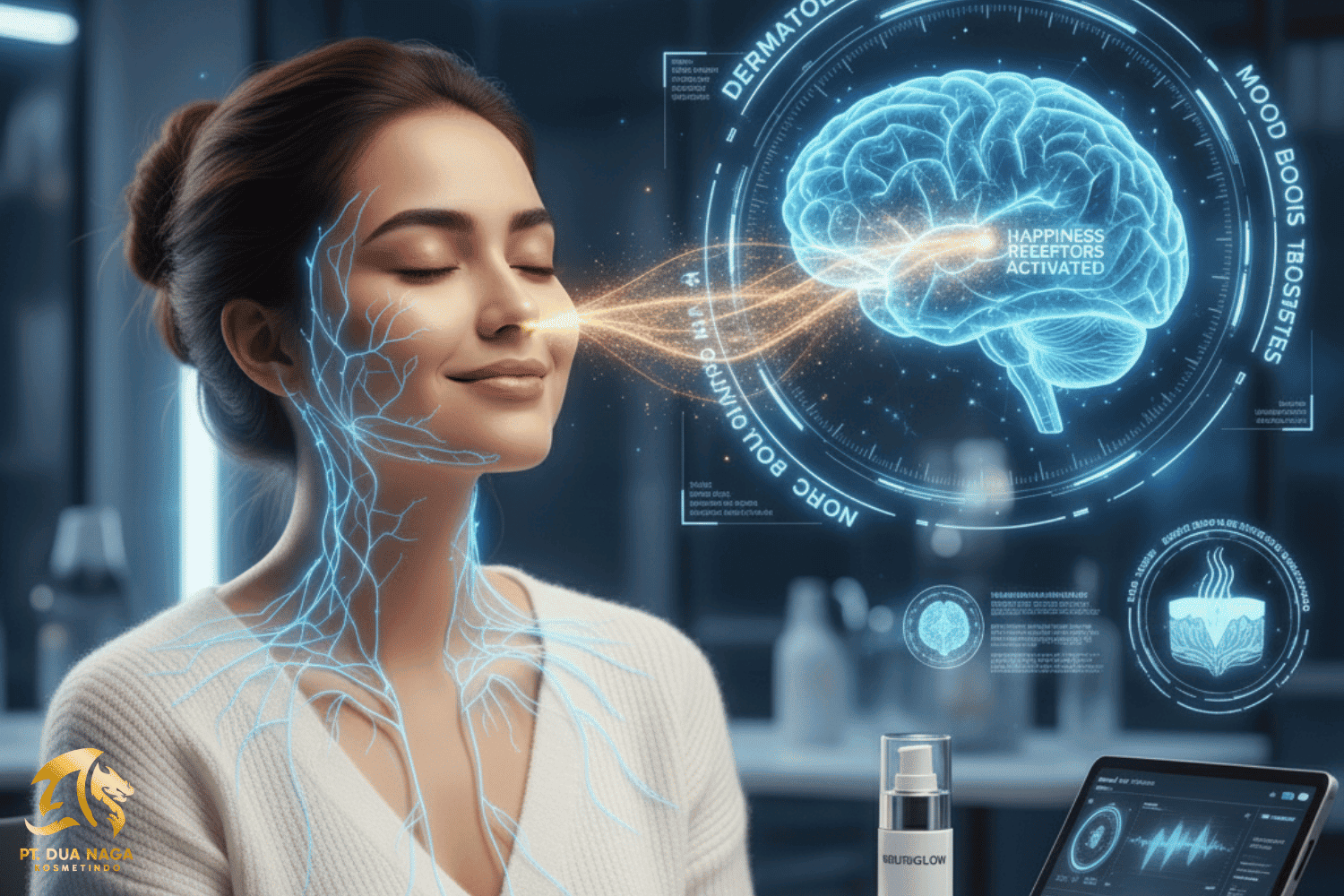 hubungan kulit dan otak