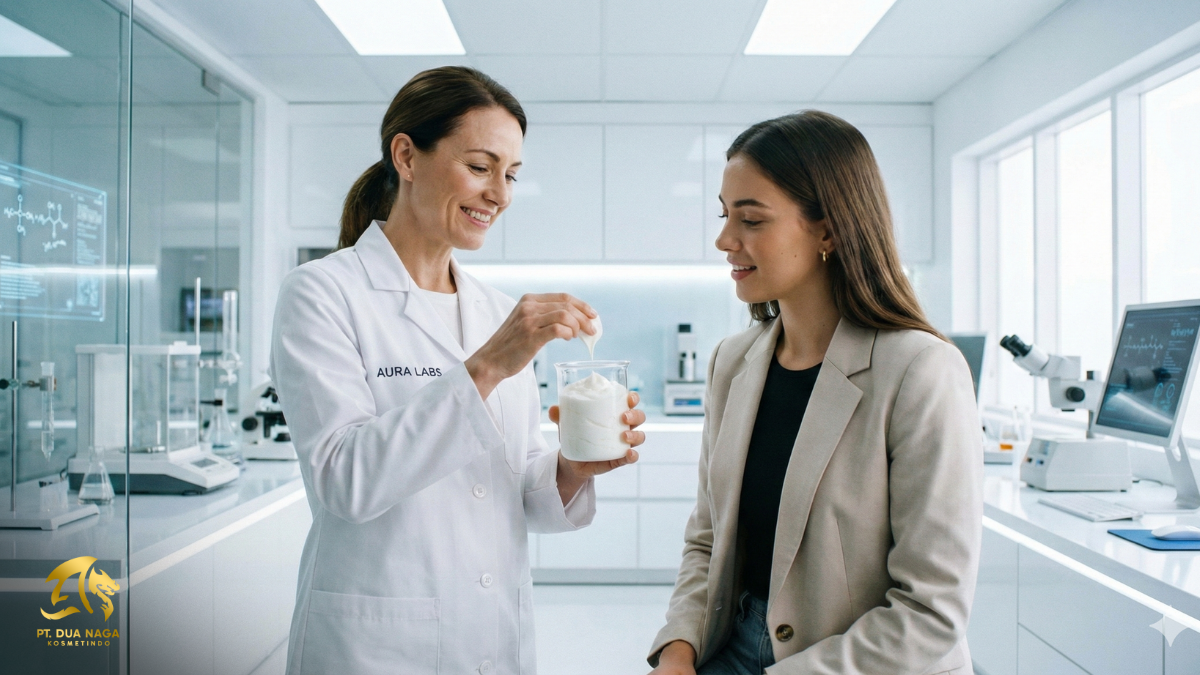 Maklon kosmetik dan skincare PT Dua Naga Kosmetindo