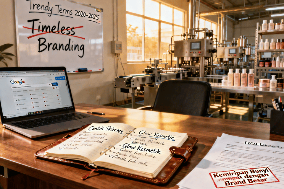 aturan nama brand kosmetik