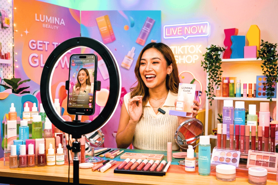 cara jualan kosmetik di TikTok