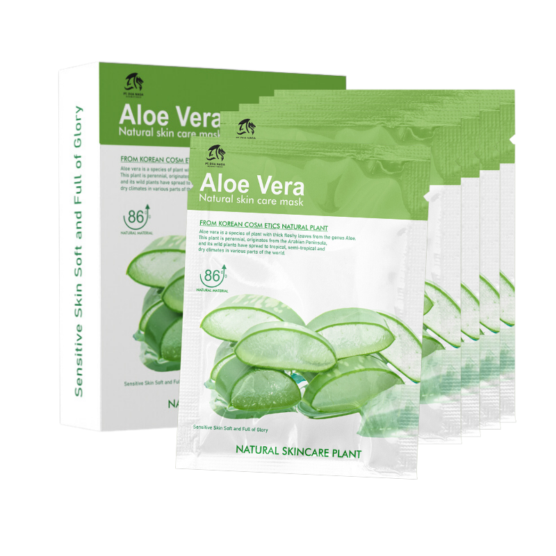 Factory Organic Aloe Vera Facial Sheet Mask