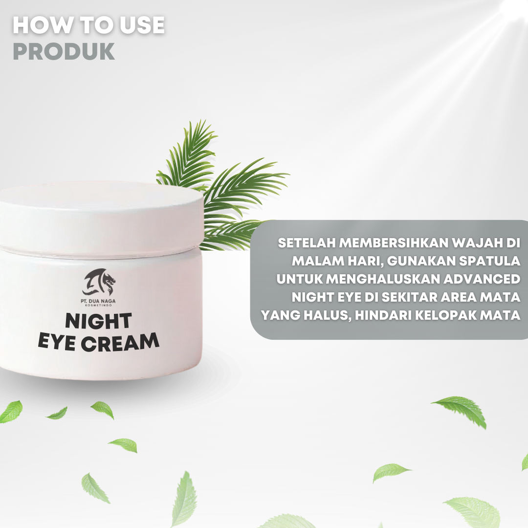 Peptide Moisturizing Night Eye Cream