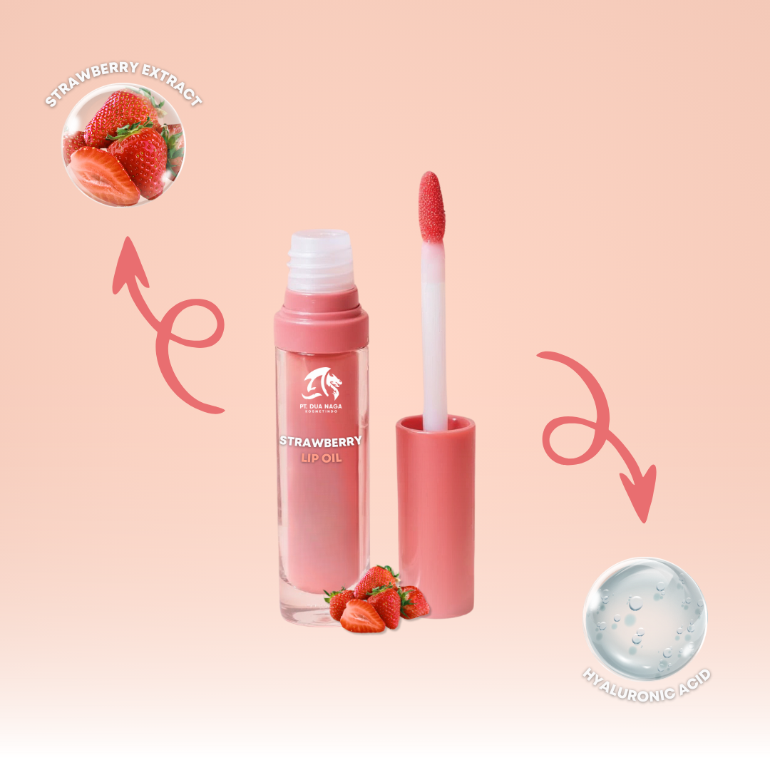 Hydrating Strawberry Lip Oil