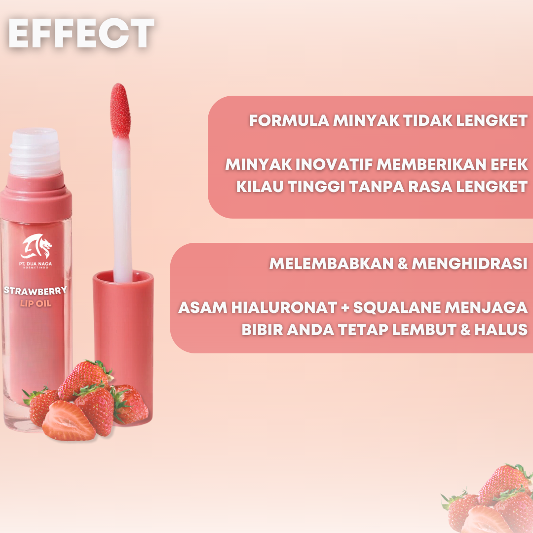 Hydrating Strawberry Lip Oil