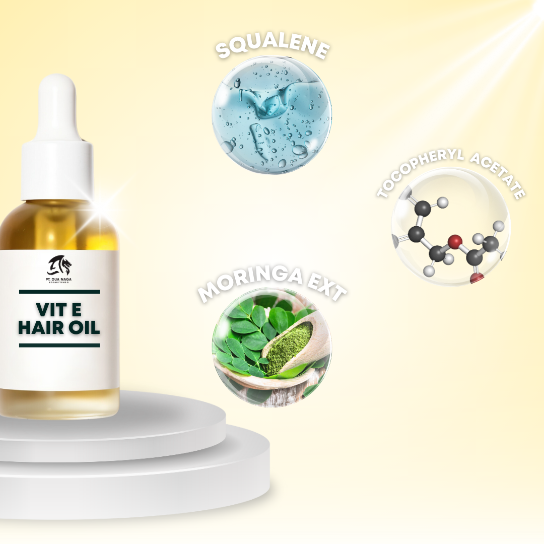 Hair Oil With Vitamin E