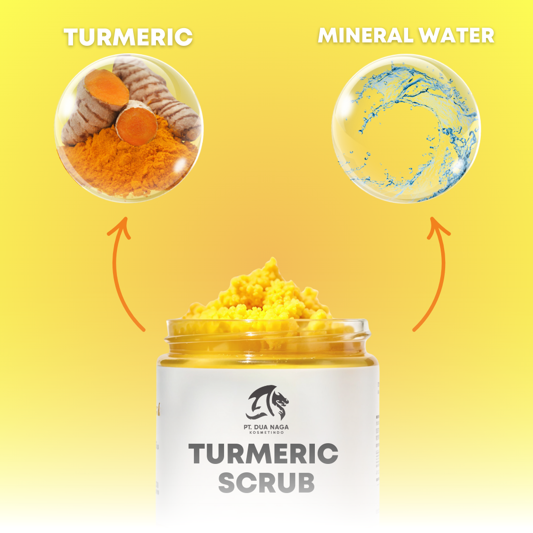 Glowing and Smooth Skin Body Sugar Turmeric Scrub