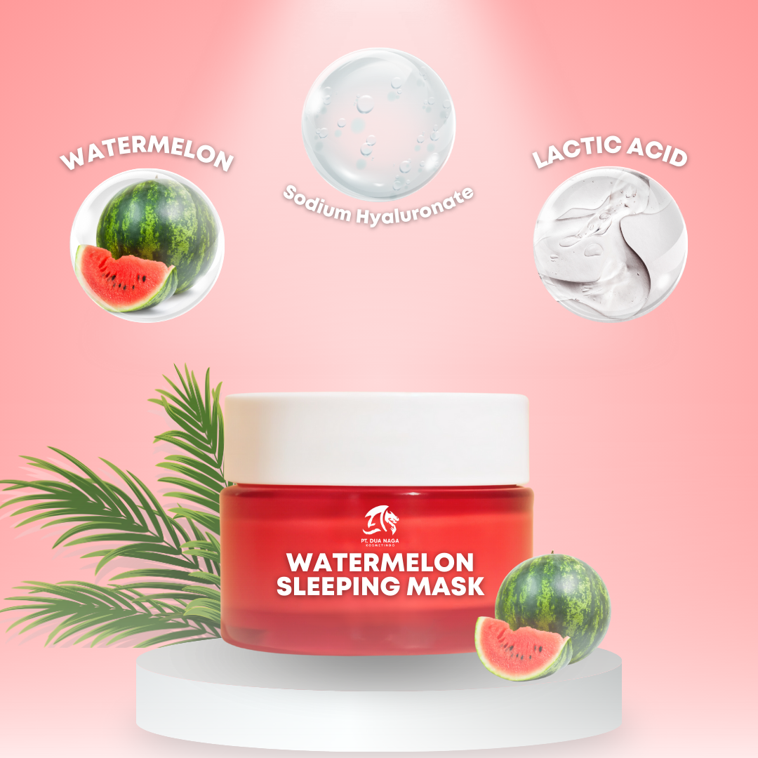 Facial Brightening Watermelon Sleeping Mask