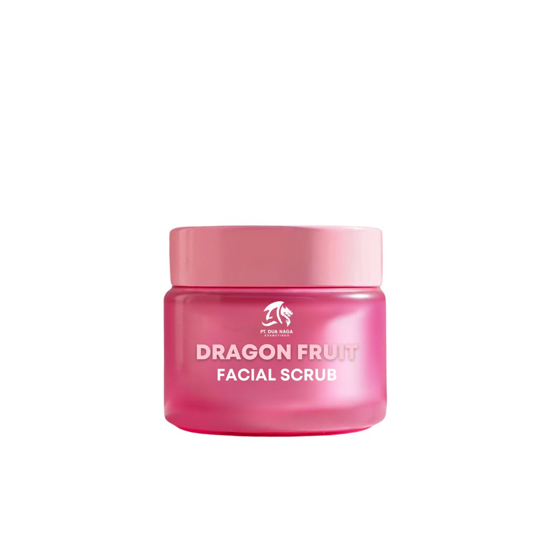 Private Label 3-in-1 Exfoliating Dragon Fruit Face Scrub & Cleanser Whitening Face Scrub (Cleanser)