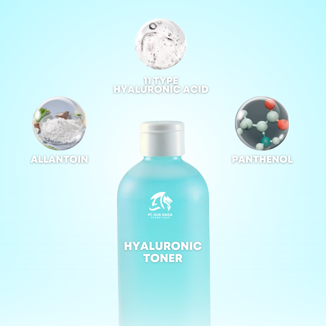 Low Ph Facial Toning Water Hydrating Hyaluronic Acid Toner