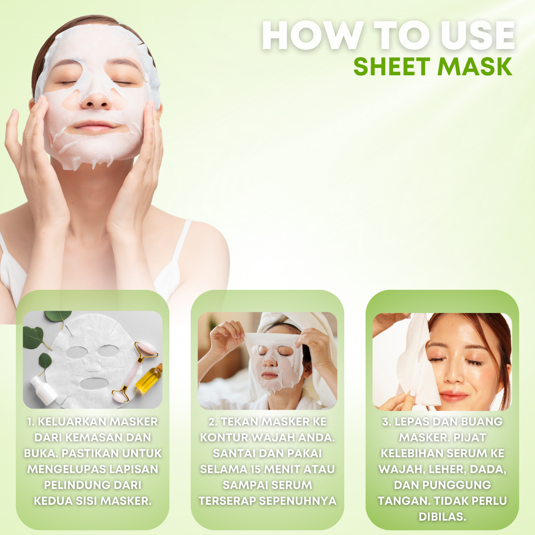 Alpha-Arbutin Brightening  Sheet Mask