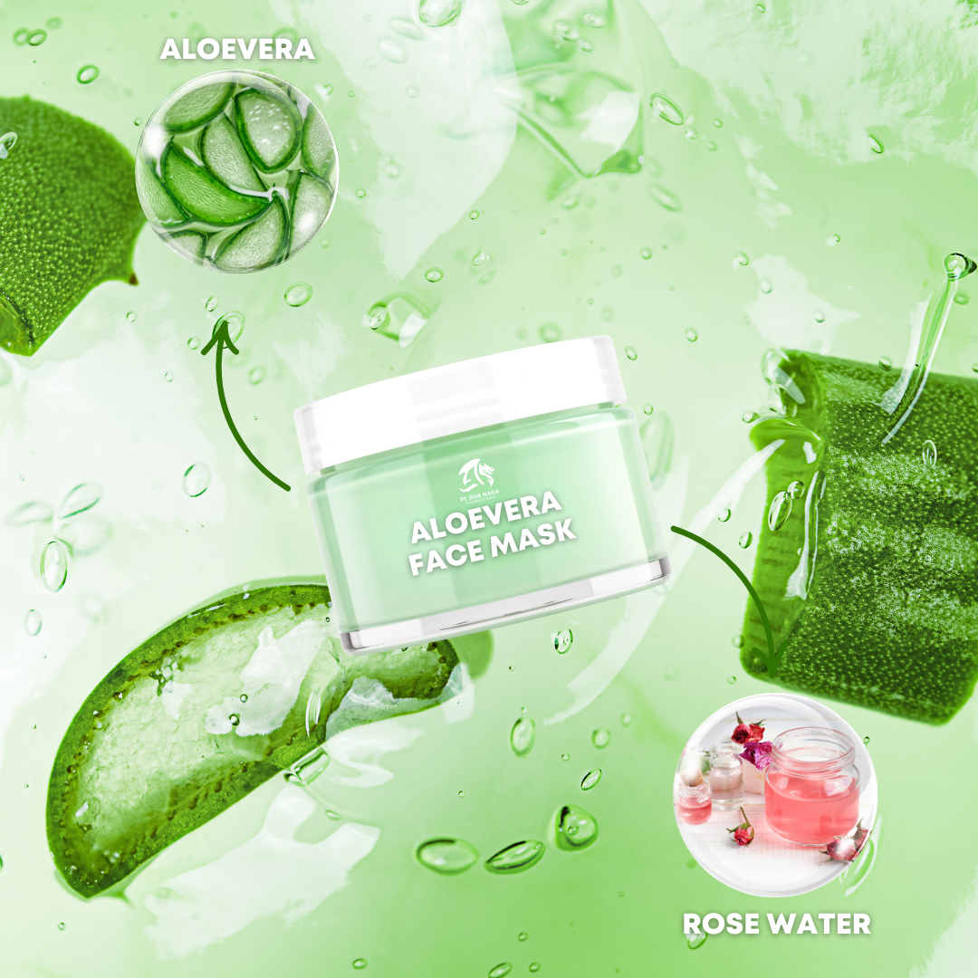 Hydrating Soothing Aloe Vera Gel Face Mask