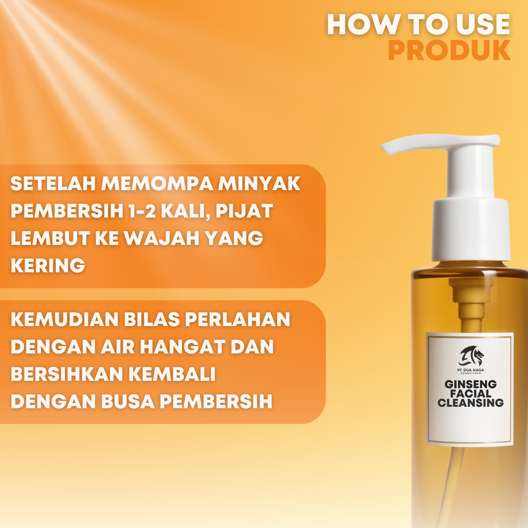 Facial Ginseng Cleansing Oil