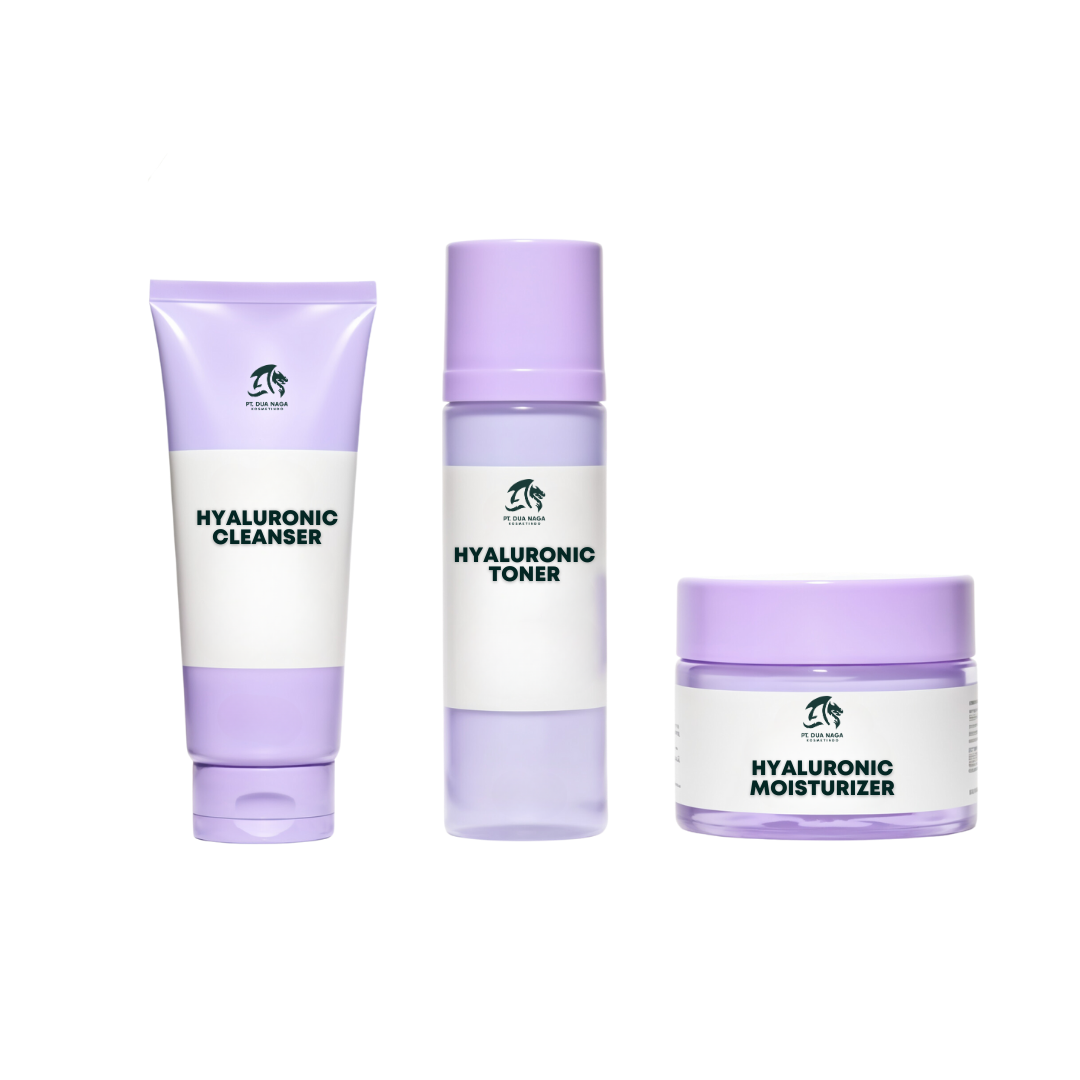 Facial Moisturizer Brightening Hyaluronic Acid Skin Care Set