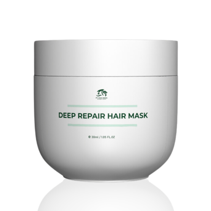 Organic Olive Oil Deep Repairs Damage Hair Mask Private Label