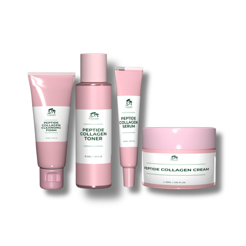 Hydrolyzed Collagen and Peptide Anti Aging Face Care Set