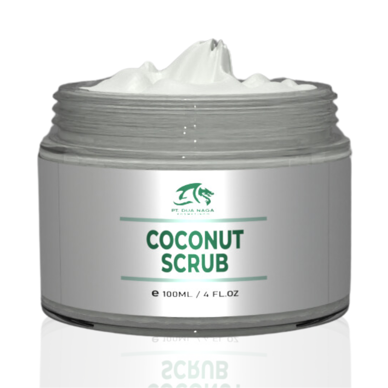 Manufacturer Production Sugar Coconut Body Scrub Moisturizing and gently Exfoliating